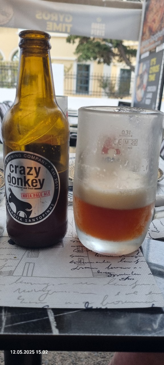 Crazy donkey, Santorini Brewing Company
