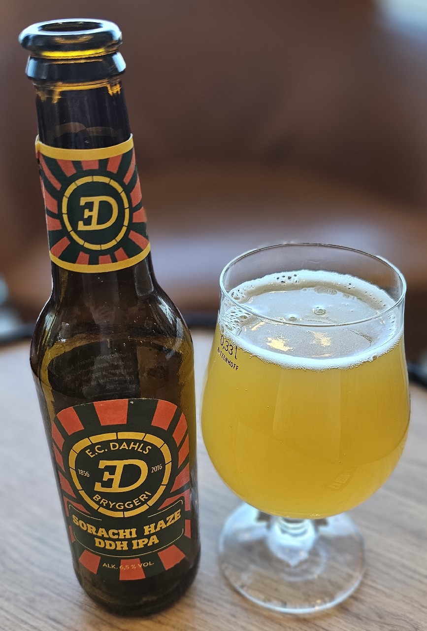 Sorachi Haze DDH IPA, E.C. Dahls Bryggeri
