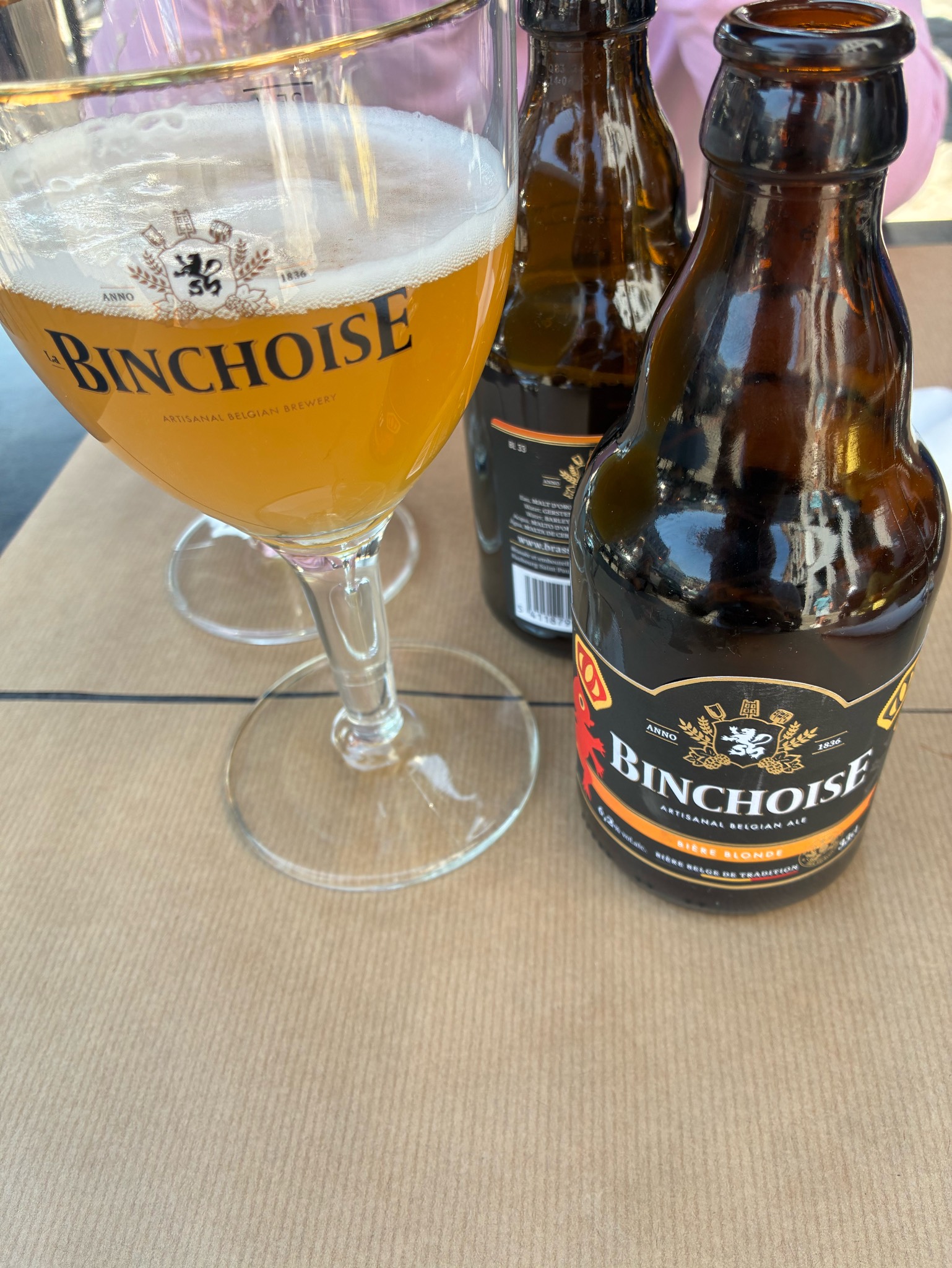 Binchoise Bière Blonde, Belgium