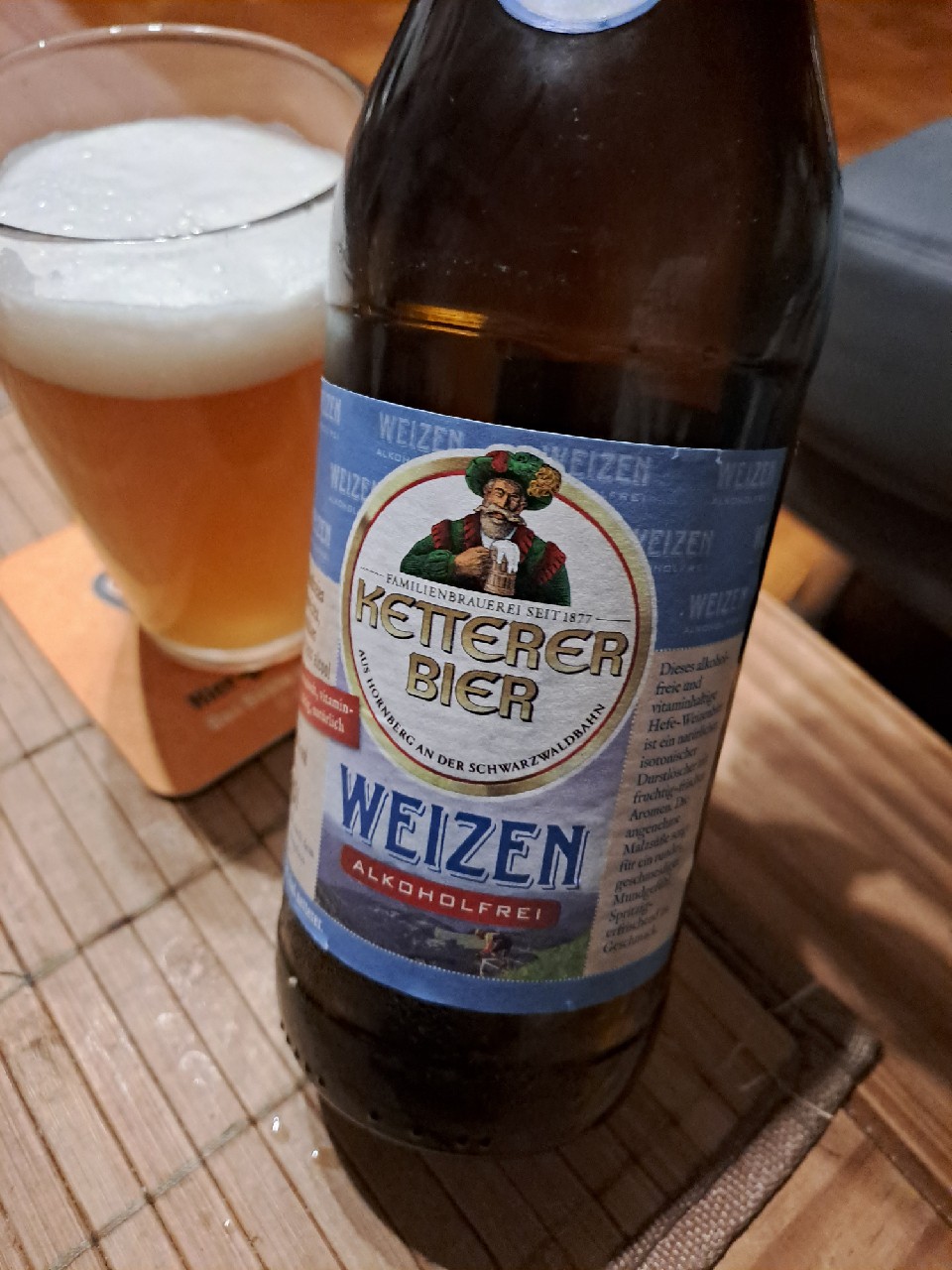 Ketterer Weizen Alkoholfrei, Familienbrauerei M. Ketterer