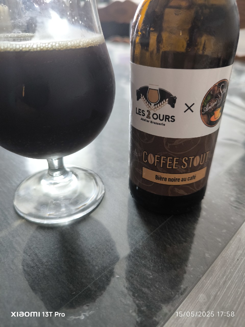coffee stout, Brasserie Les 2 Ours