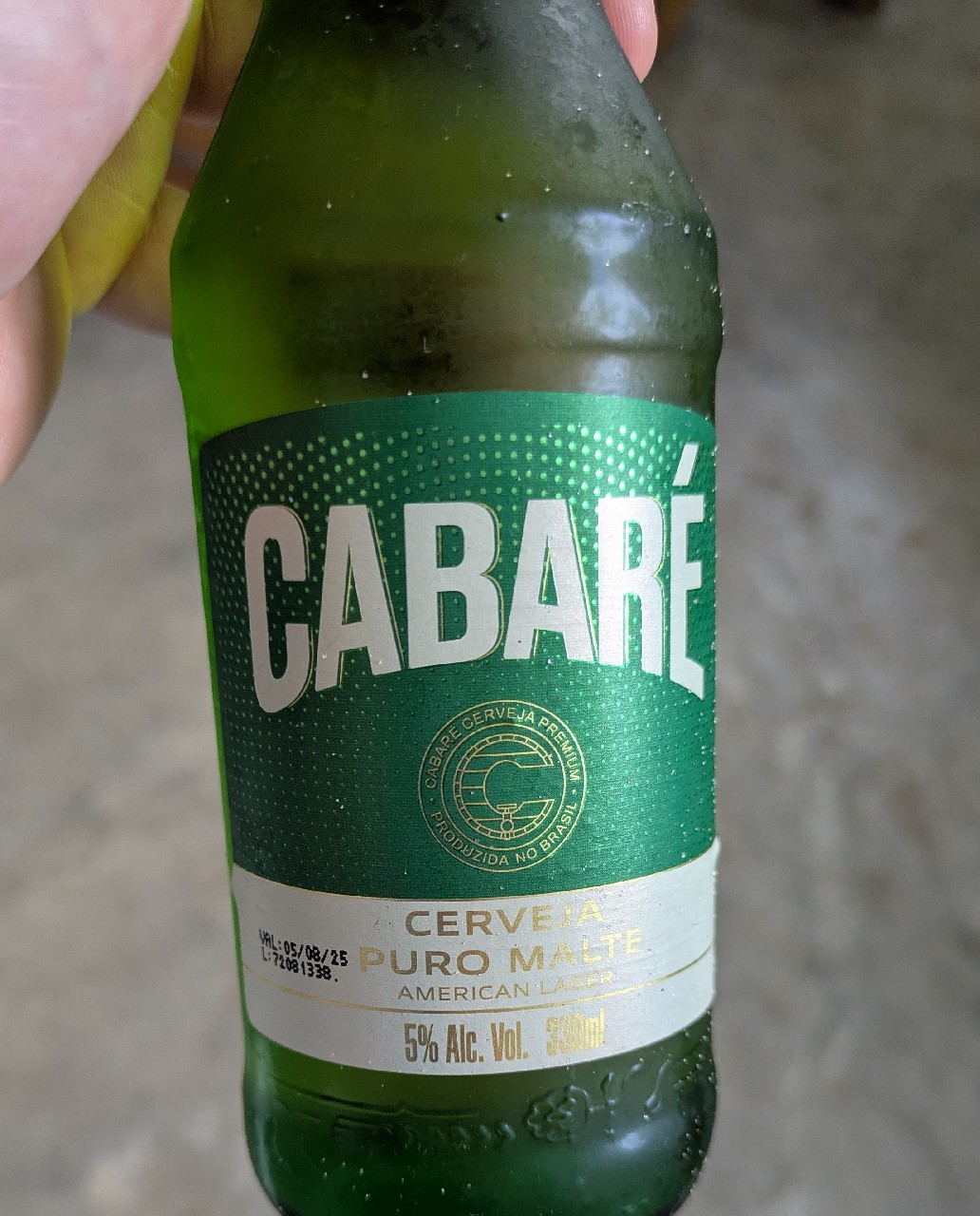 cabaré puro malte, Brazil