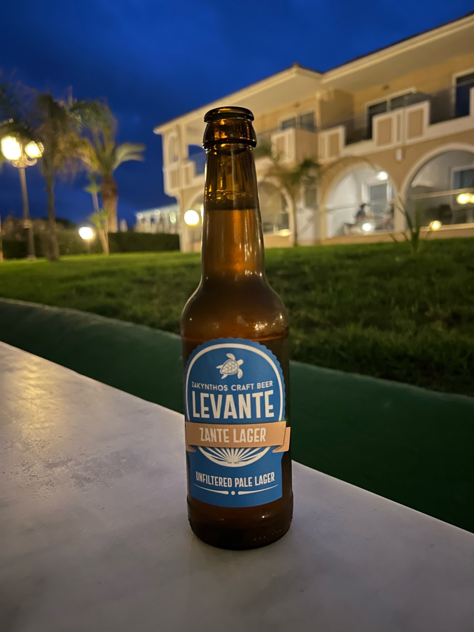Zante Lager, Levante - Microbrewery Of Zakynthos Ltd.