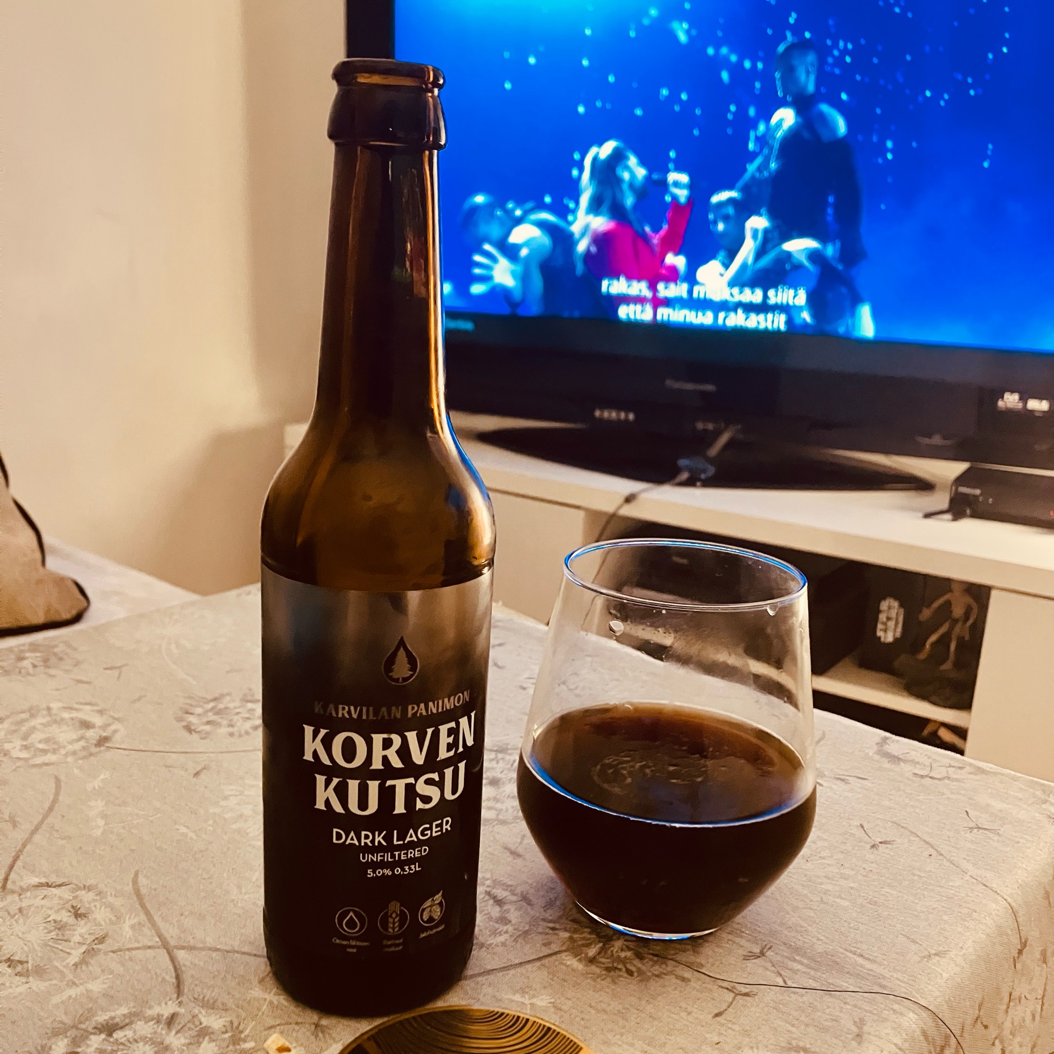 Korven Kutsu Dark Lager, Finland