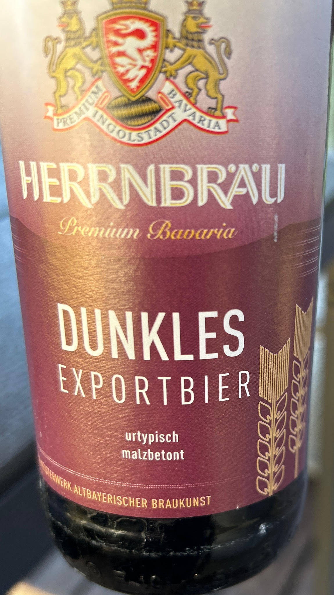 Herrnbräu Dunkles Exportbier, Germany