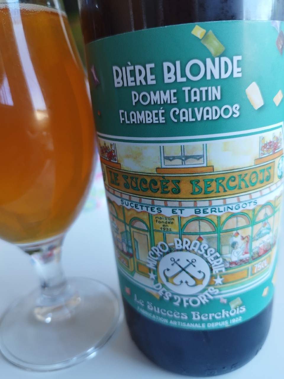 Le Succès Berckois - Pomme Tatin Flambée Calvados, France