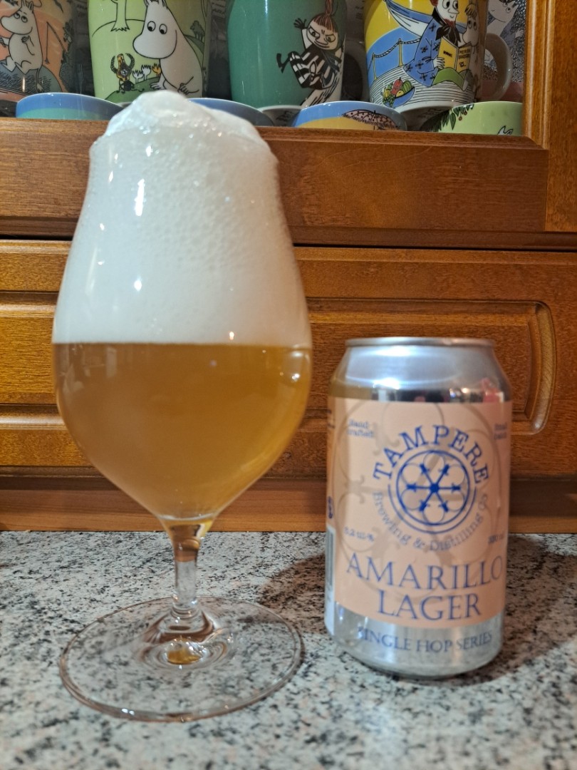 Amarillo Lager - Single Hops Series, Tampere Brewing & Distilling Co