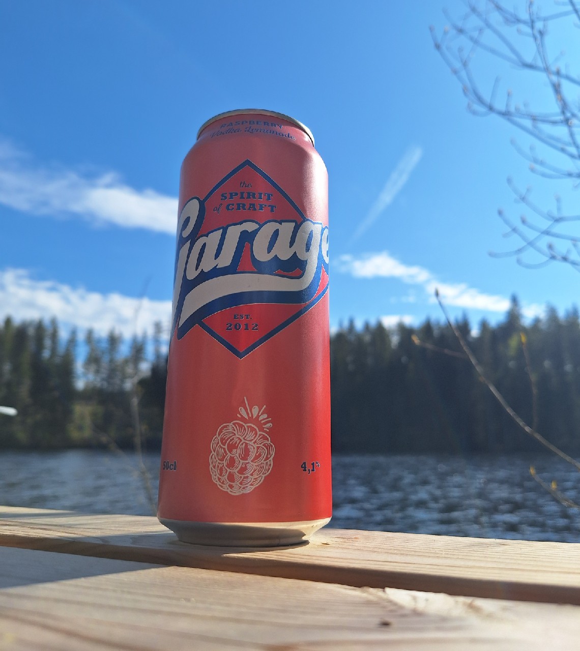 Garage Raspberry Vodka Lemonade, Finland