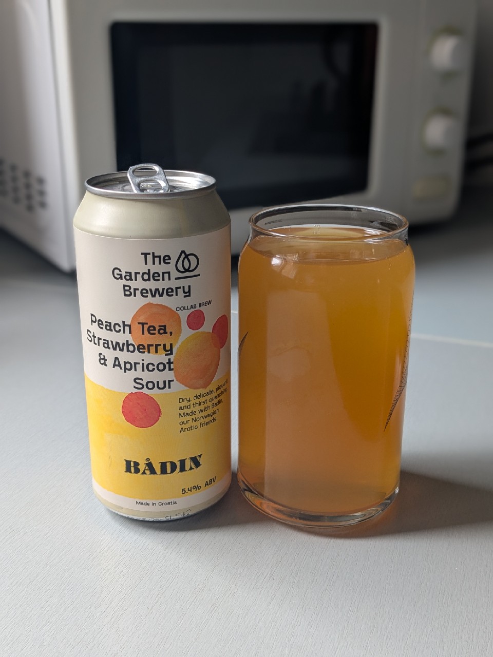 Peach Tea, Strawberry & Apricot Sour, Croatia