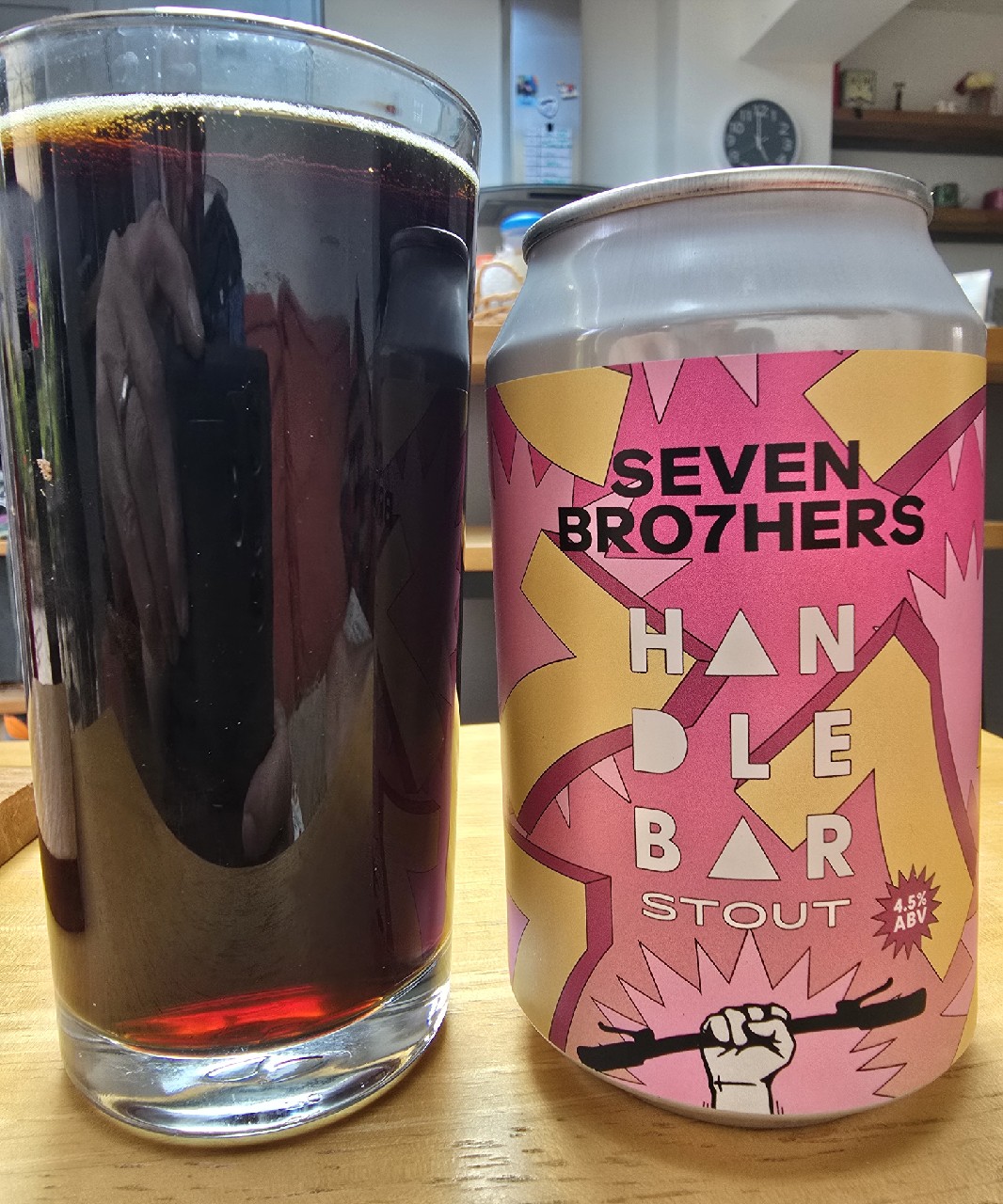 Handlebar Stout, England