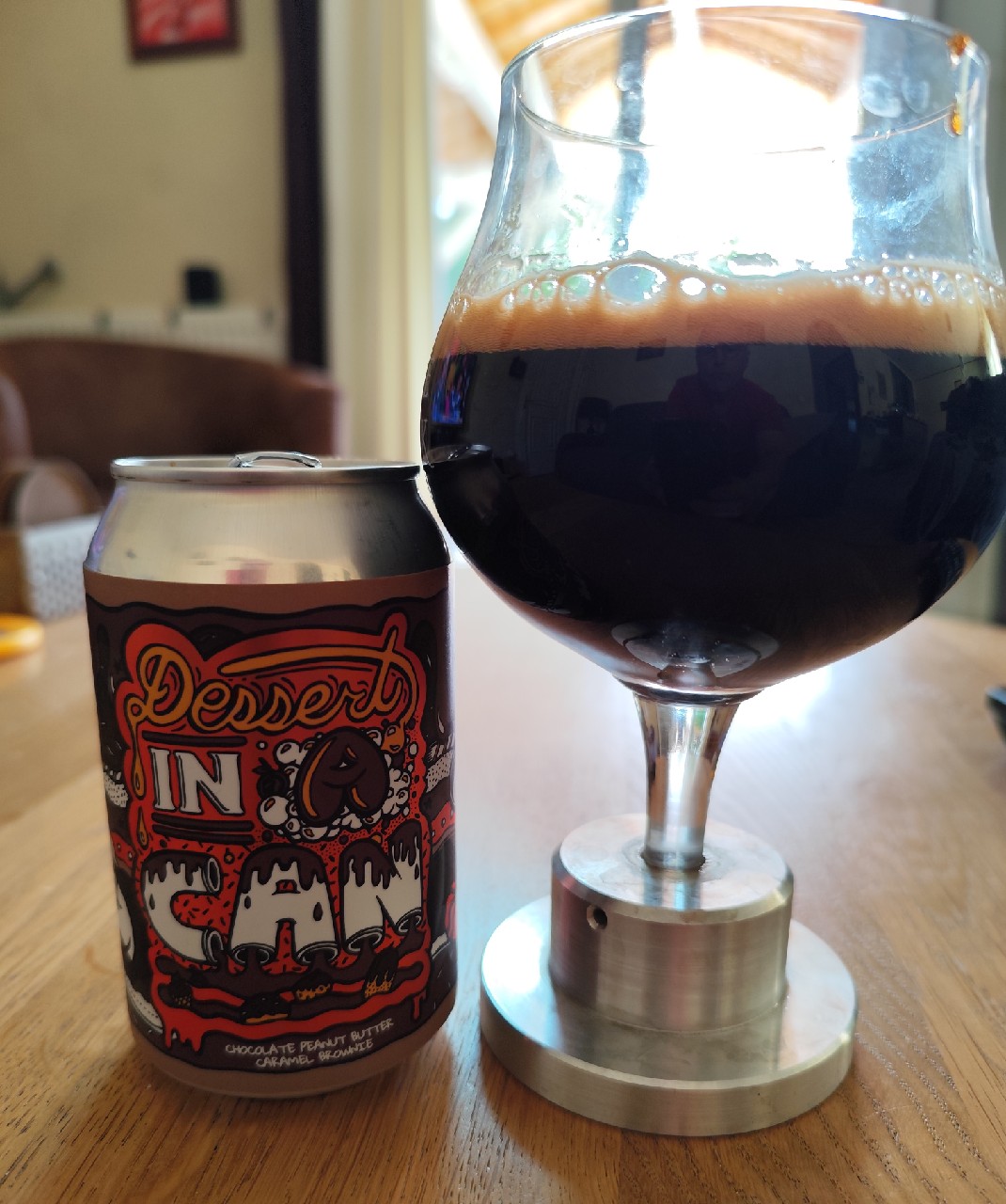 Dessert In A Can - Chocolate Peanut Butter Caramel Brownie, Norway