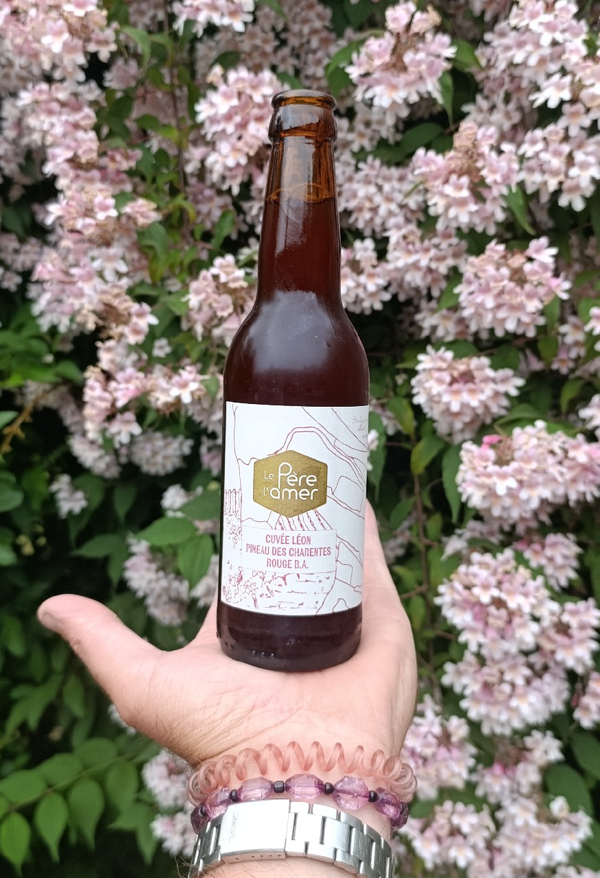 cuvee léon (pineau des Charentes rouge BA), Le Père L'Amer