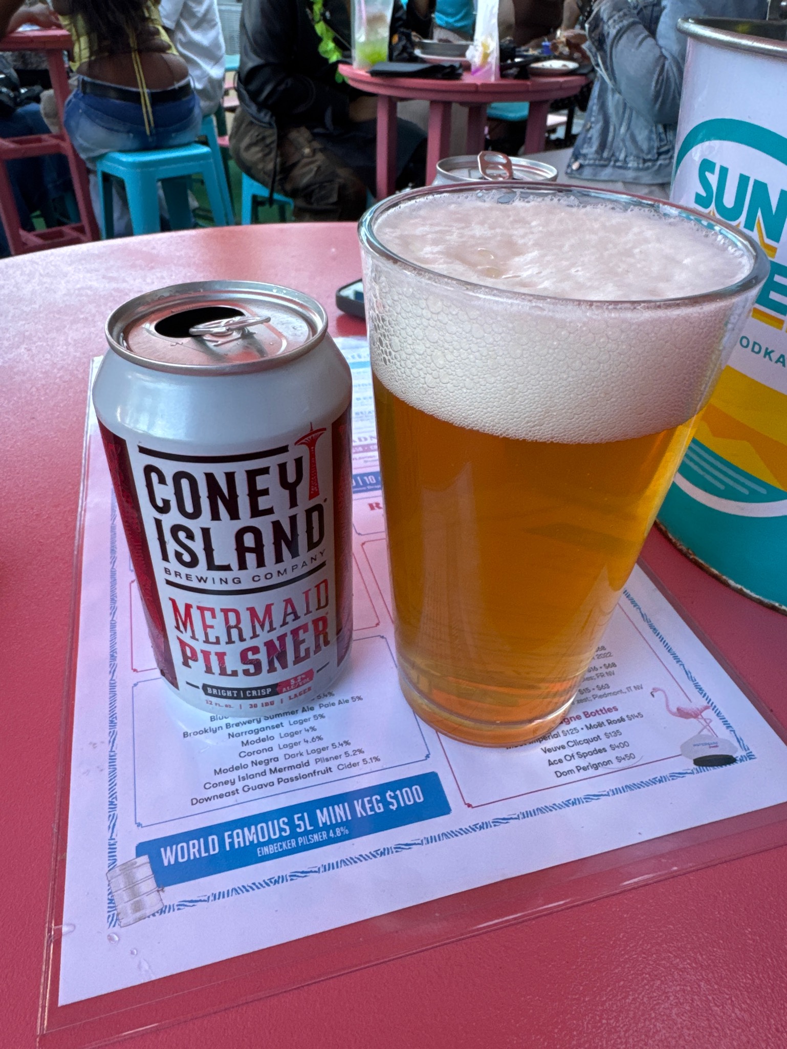 Mermaid Pilsner, Coney Island Brewing Company
