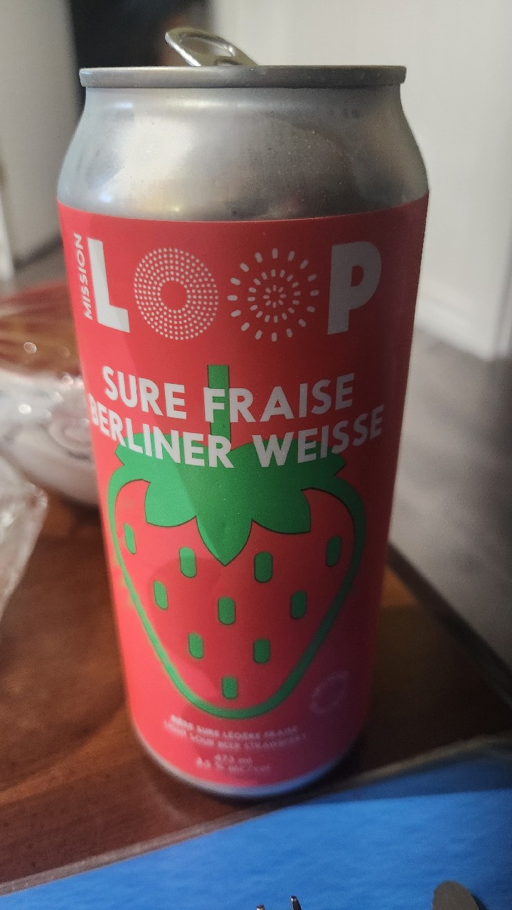 Loop Berliner Weisse Fraise, Boldwin - Bières biologiques