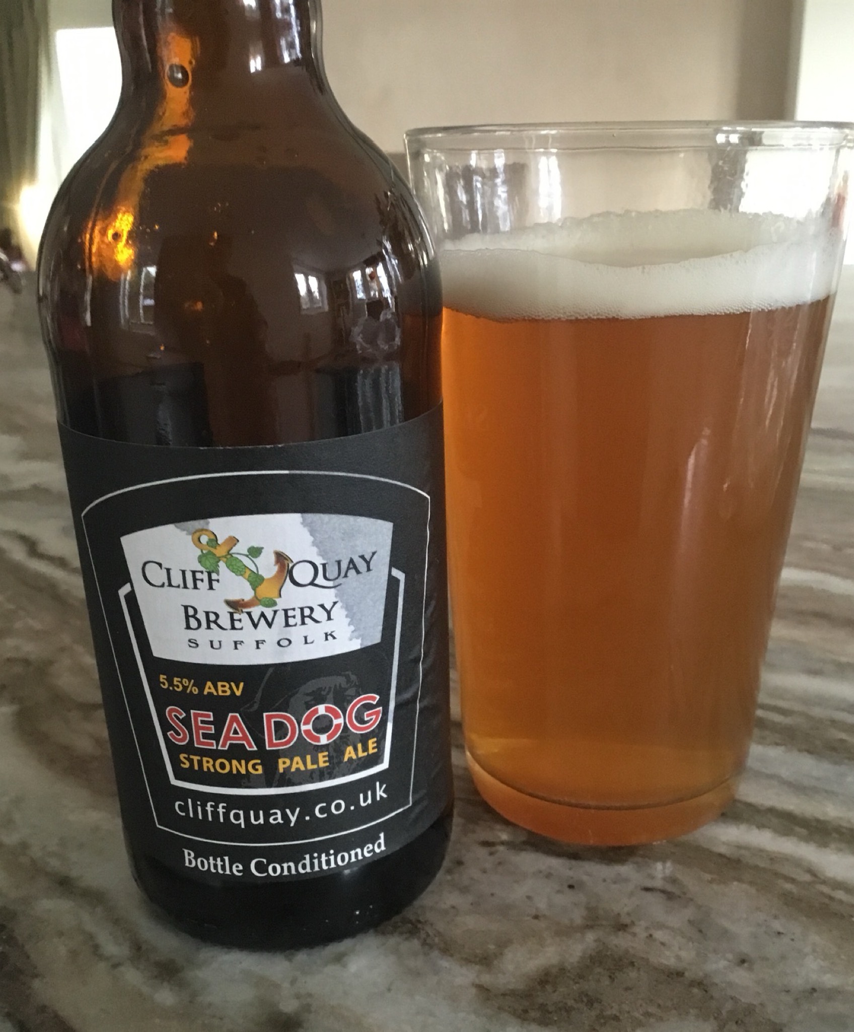 Sea Dog, Cliff Quay Brewery