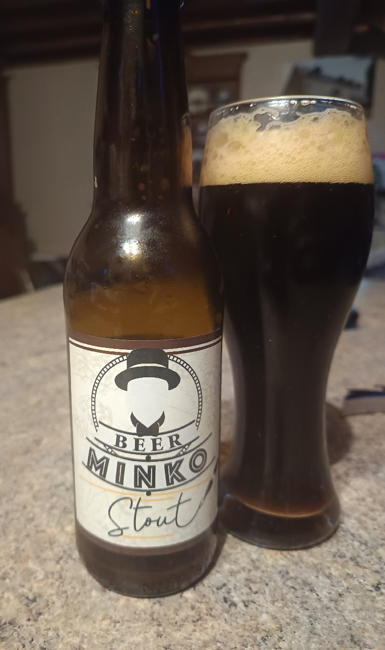 beer minko stout, Brasserie Bos