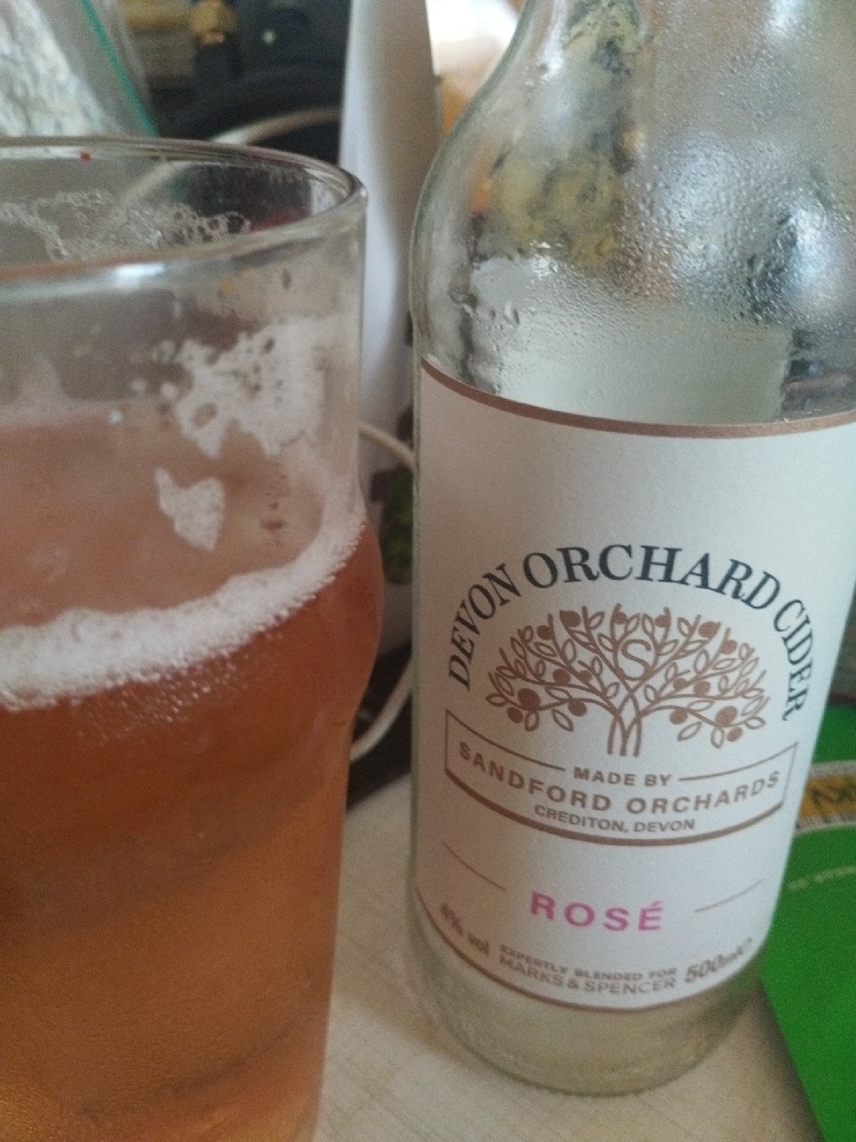 Devon Orchard Cider Rosé, England