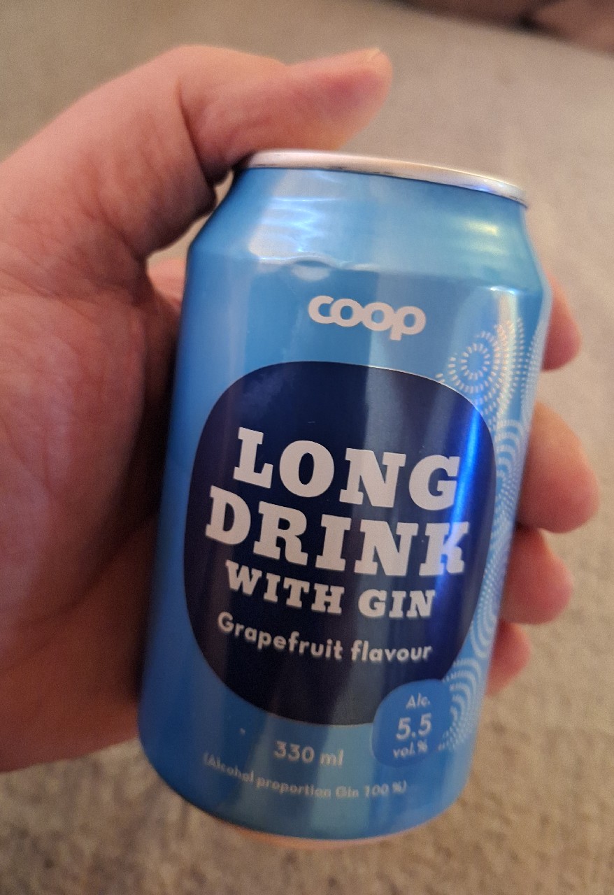 Rainbow Gin Long Drink Greippi, Finland