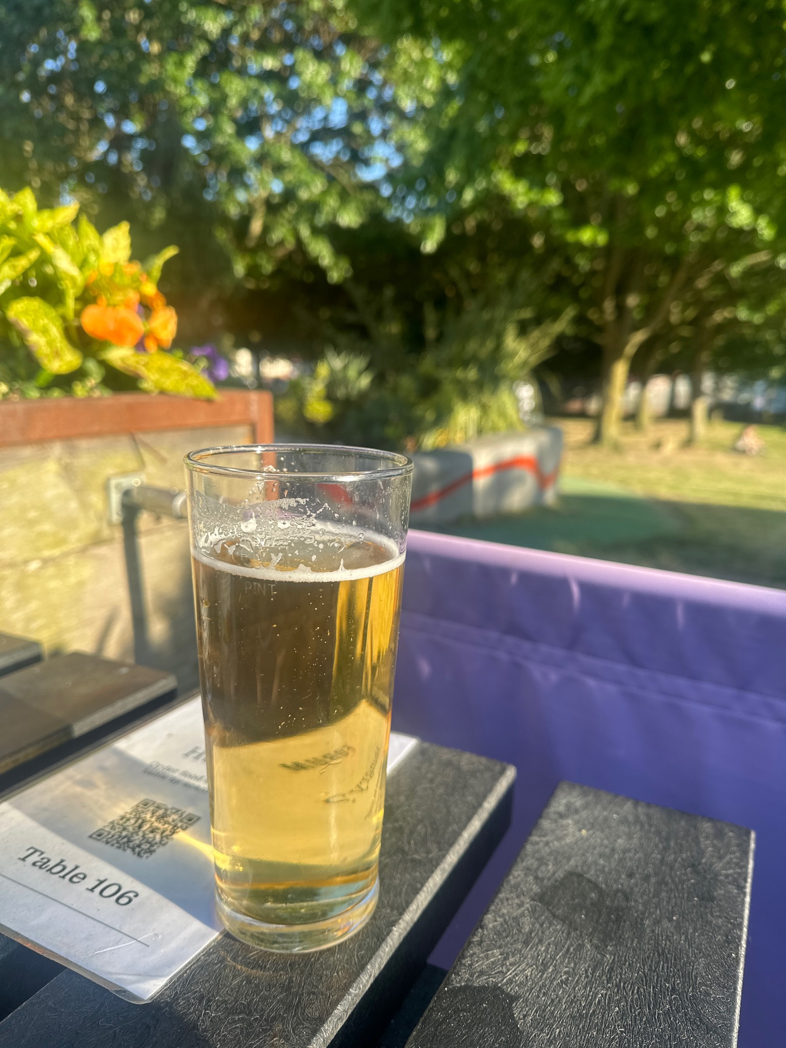 Beer Cut With Peach, England