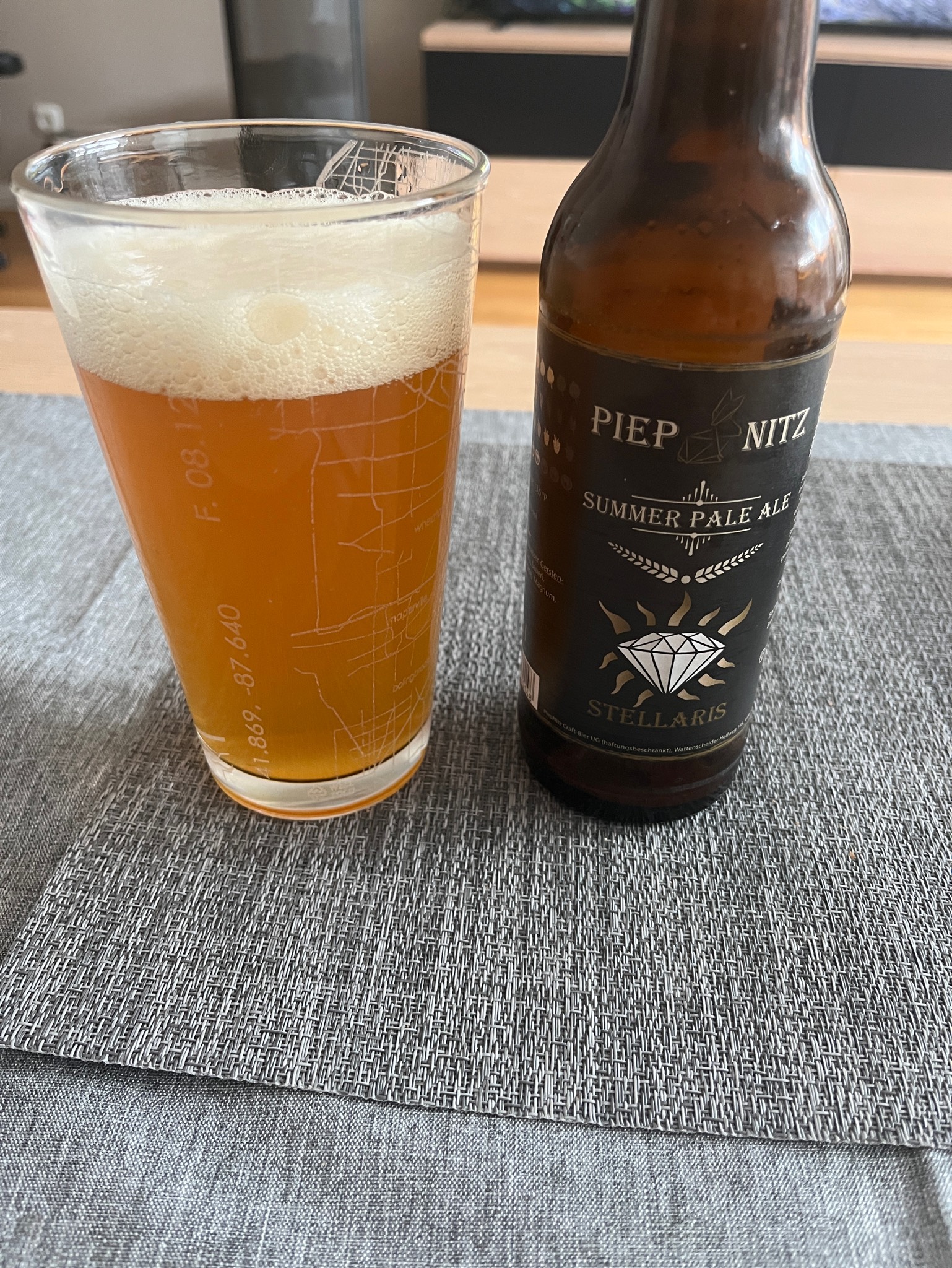 Stellaris Summer Pale Ale, PiepNitz Craft-Bier