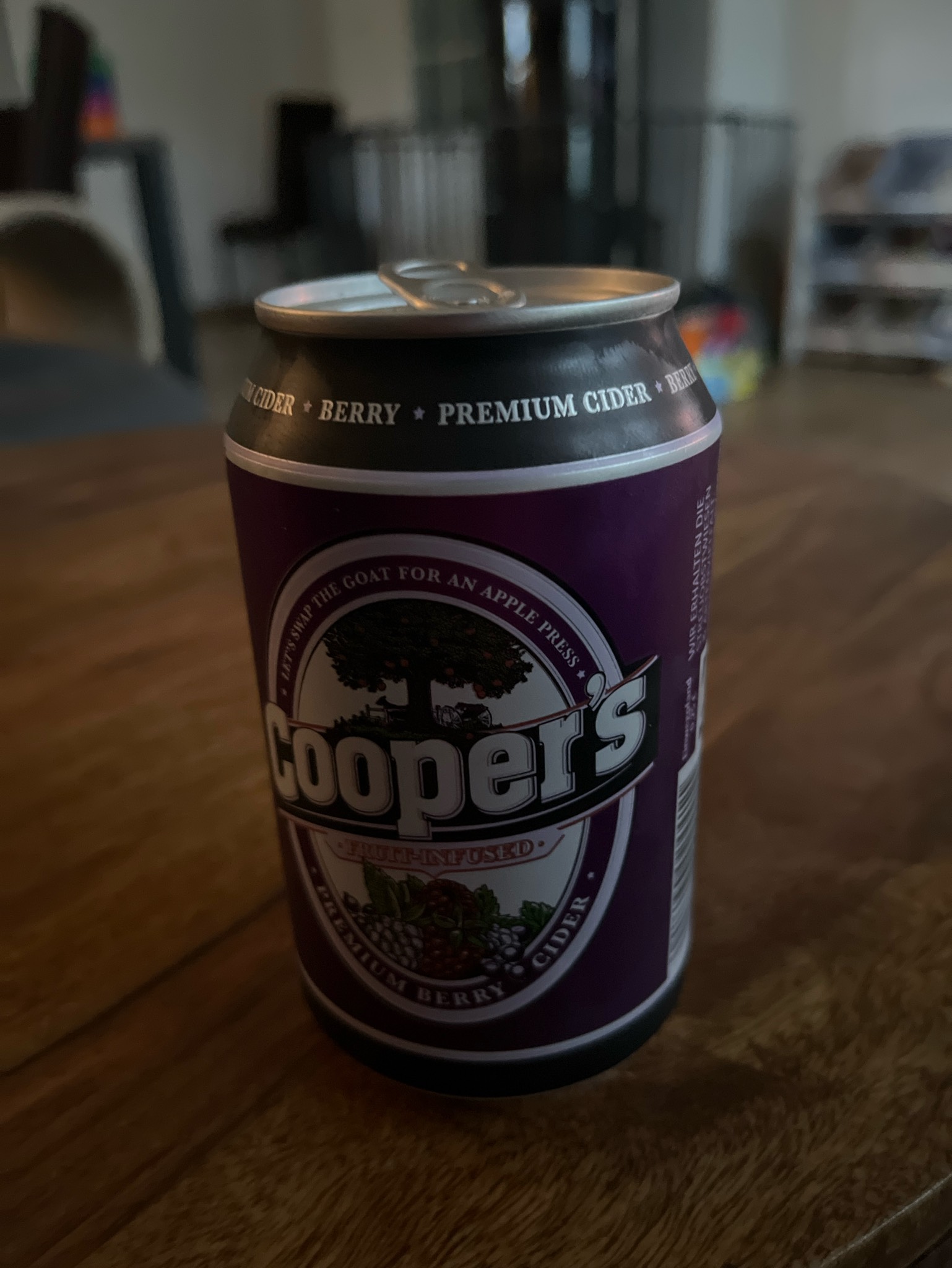 coopers wildberry, Kelterei Heil
