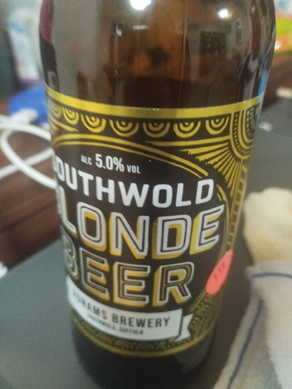 Southwold Blonde Beer, England