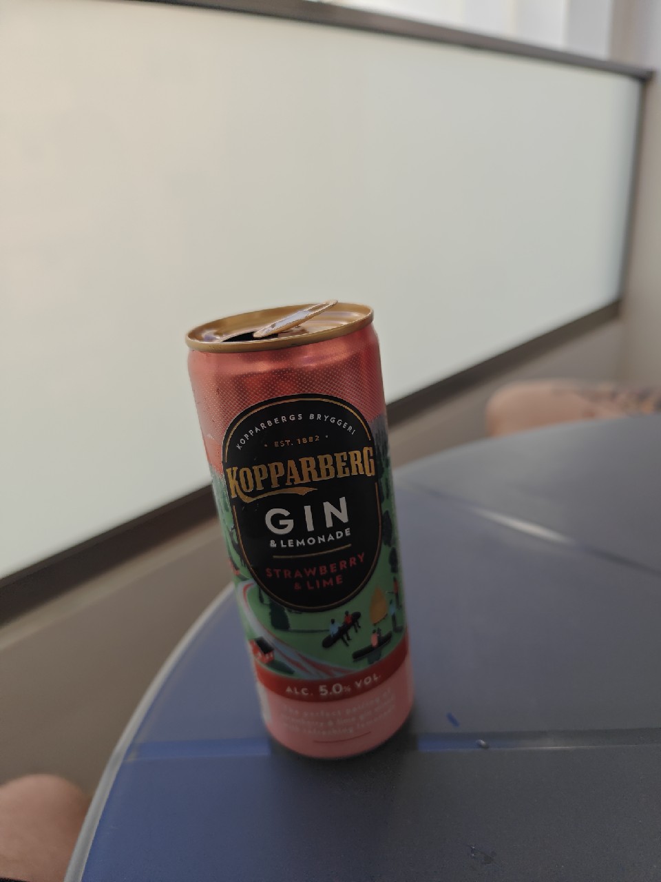 Kopparberg Gin & Lemonade - Strawberry & Lime, Sweden