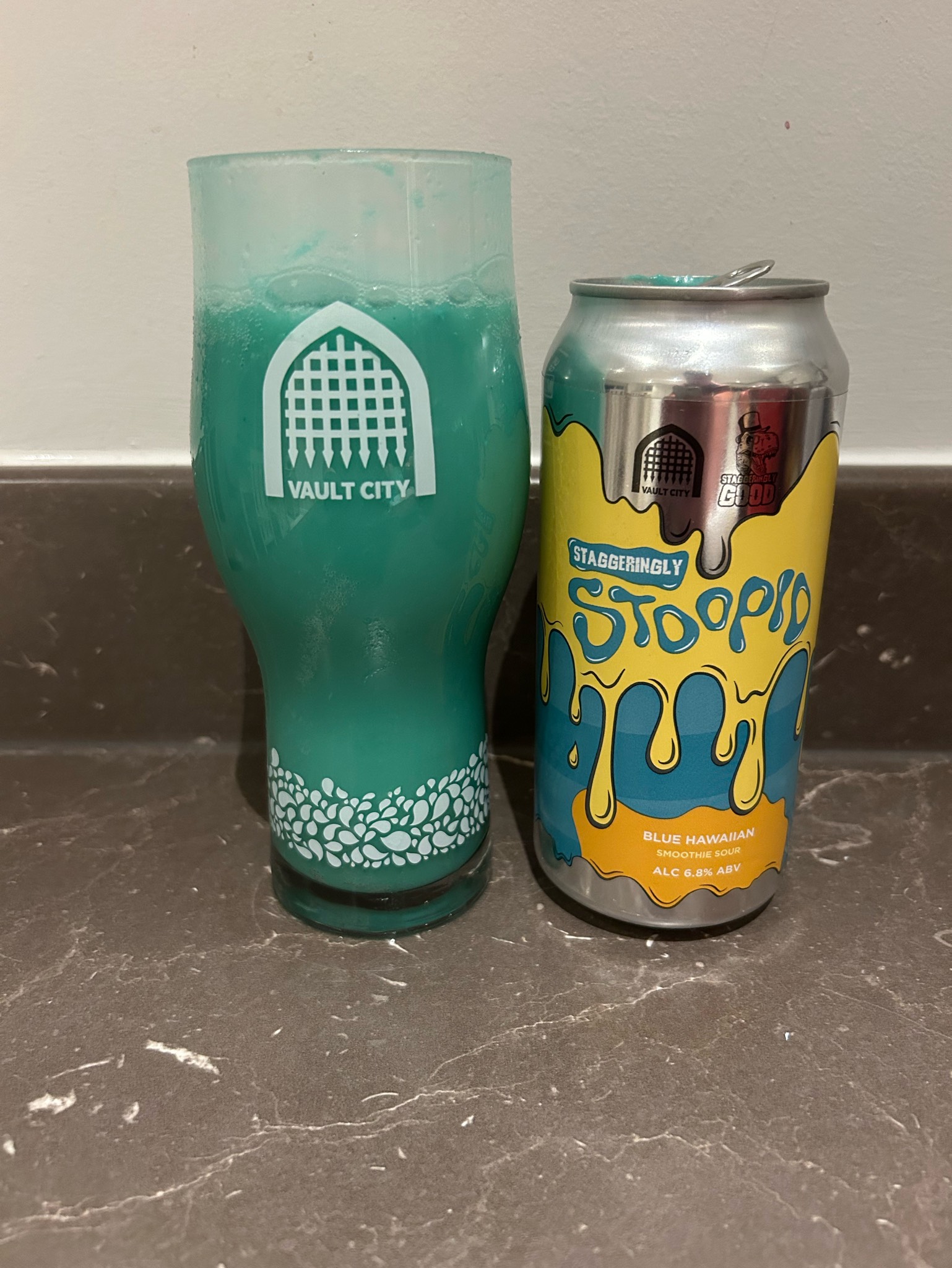 Staggeringly Stoopid: Blue Hawaiian, Scotland