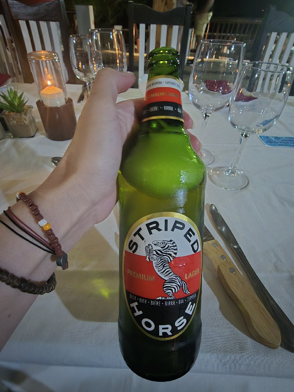 Striped Horse Lager, South Africa