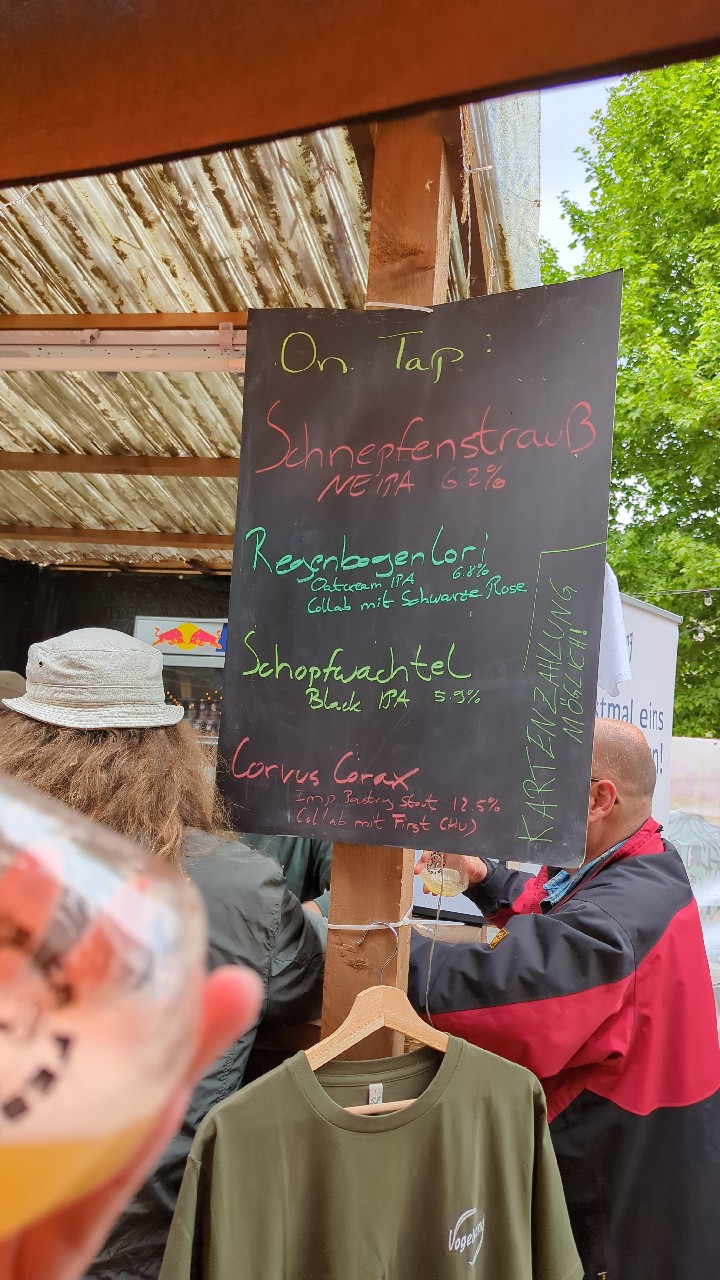 Regenbogen Lori - oatcream IPA, Vogelsang