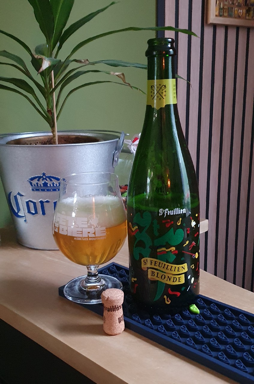 St Feuillien Blonde Edition Spéciale Ducasse de Mons, Belgium