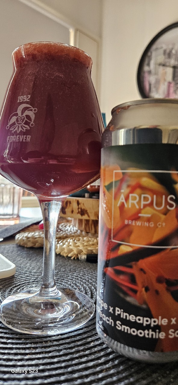 Grape x Pineapple x Cherry x Peach Smoothie sour, Latvia