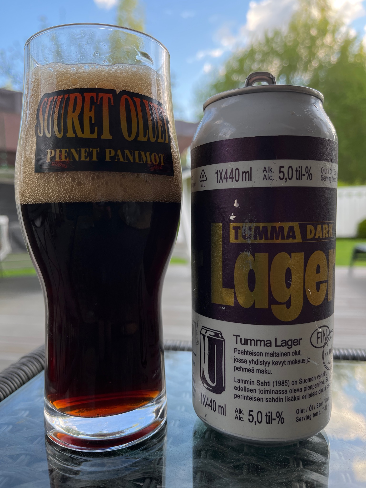 Tumma lager, Finland