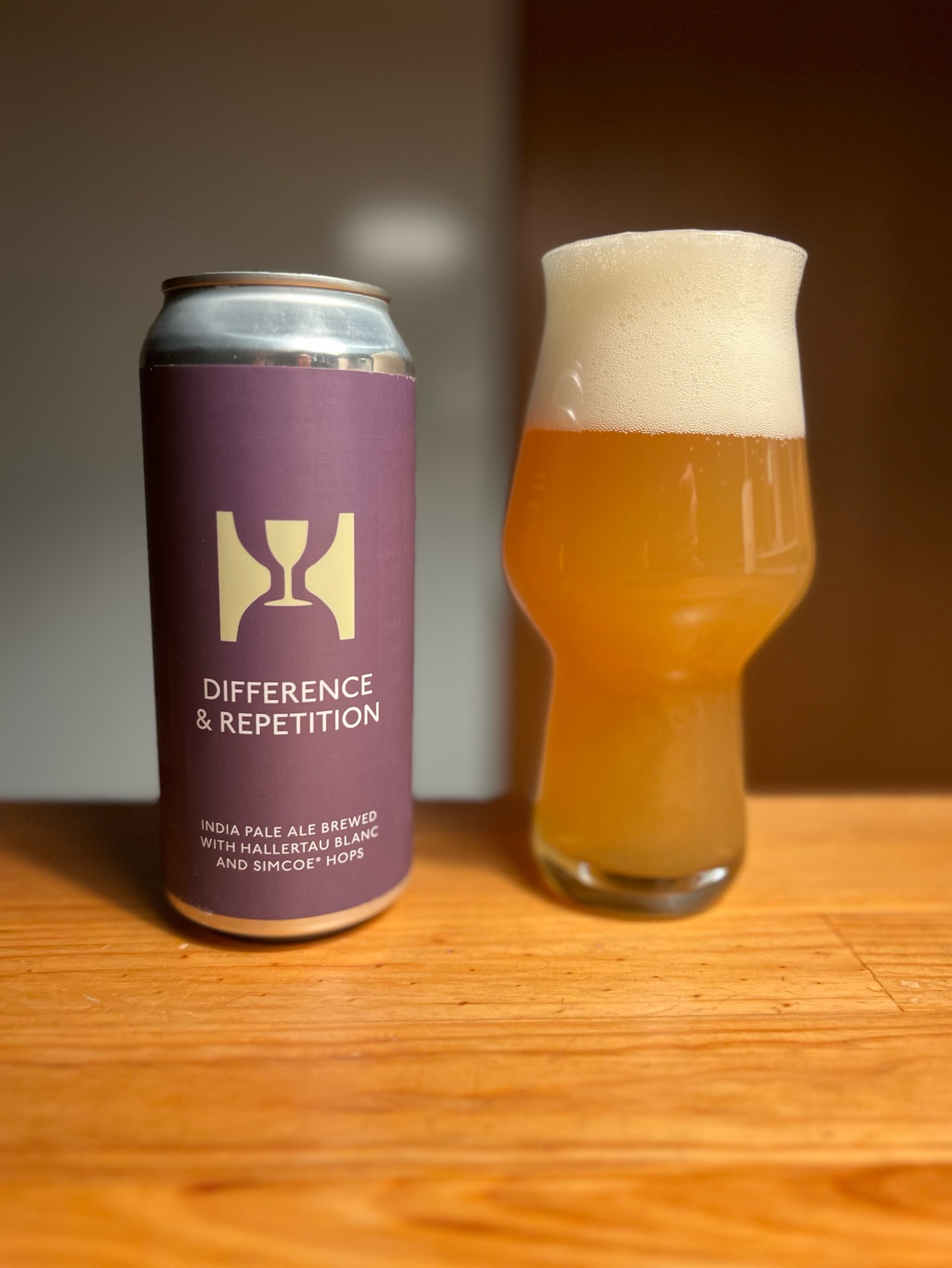 Difference & Repitition: Hallertau Blanc and Simcoe, Hill Farmstead Brewery