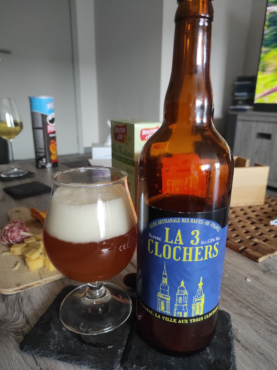 La 3 Clochers Blonde, Brasserie De L'Escaut