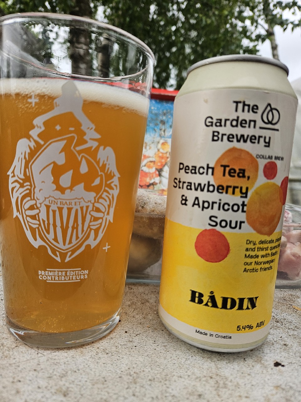 Peach Tea, Strawberry & Apricot Sour, Croatia