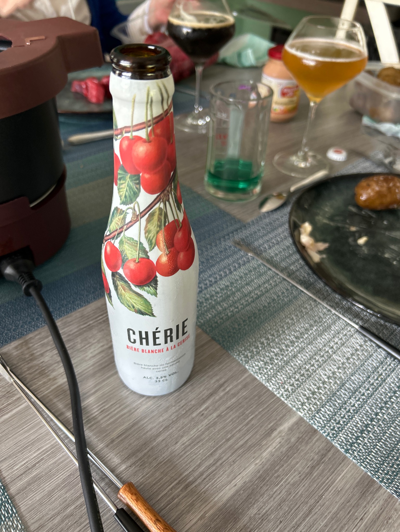 Chérie Bière Blanche à la Cerise, Belgium