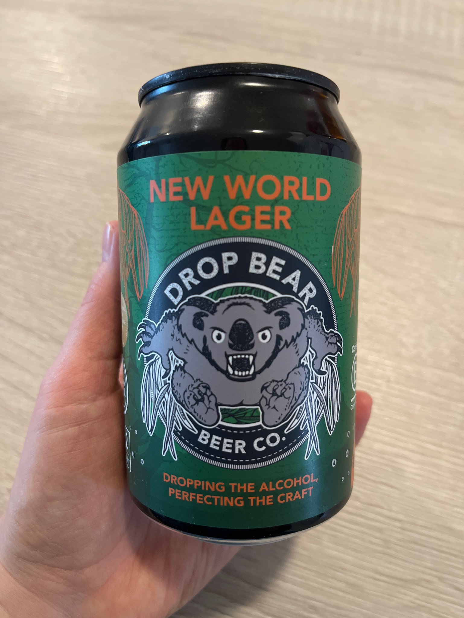 New World Lager, Drop Bear Beer Co.