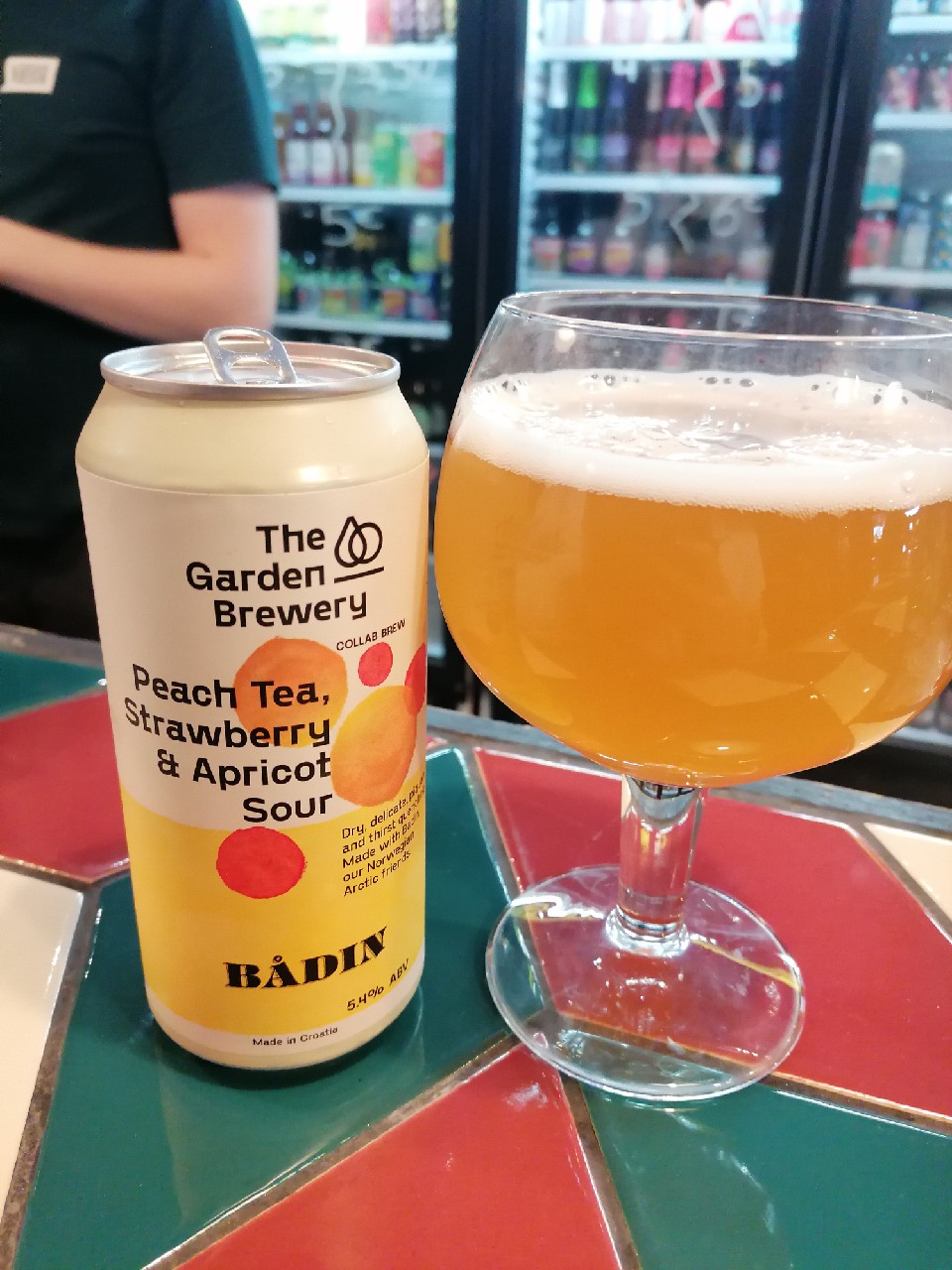 Peach Tea, Strawberry & Apricot Sour, Croatia