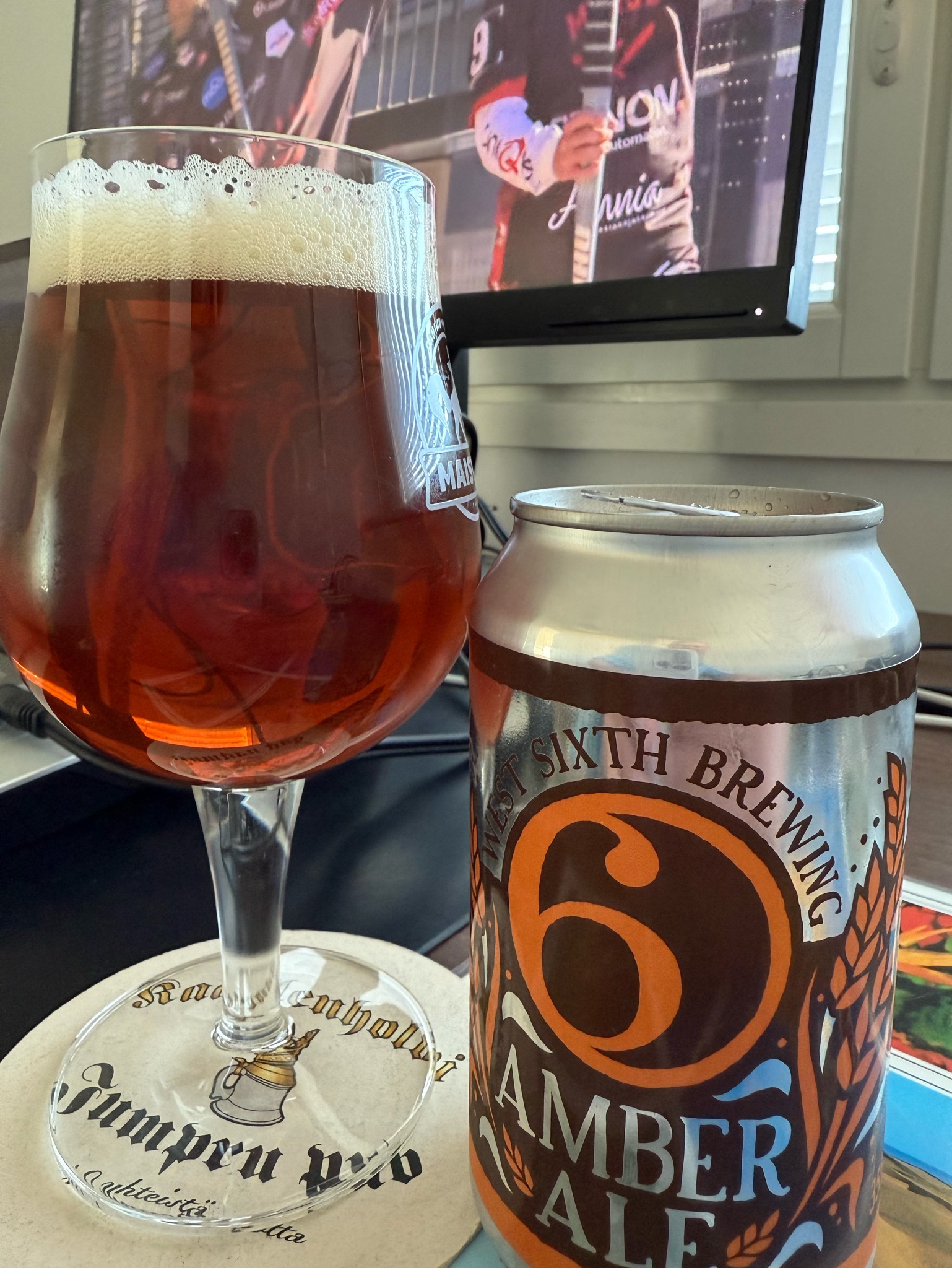 Amber Ale, West Sixth Brewing Company