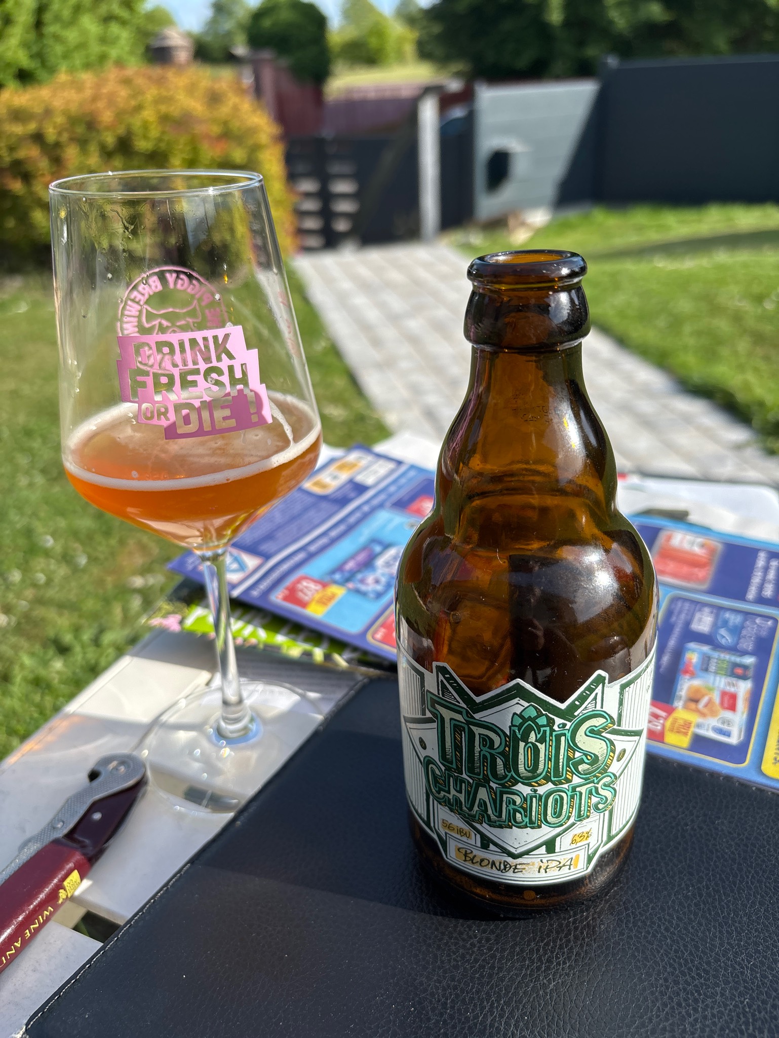 Trois Chariots Blonde IPA, France