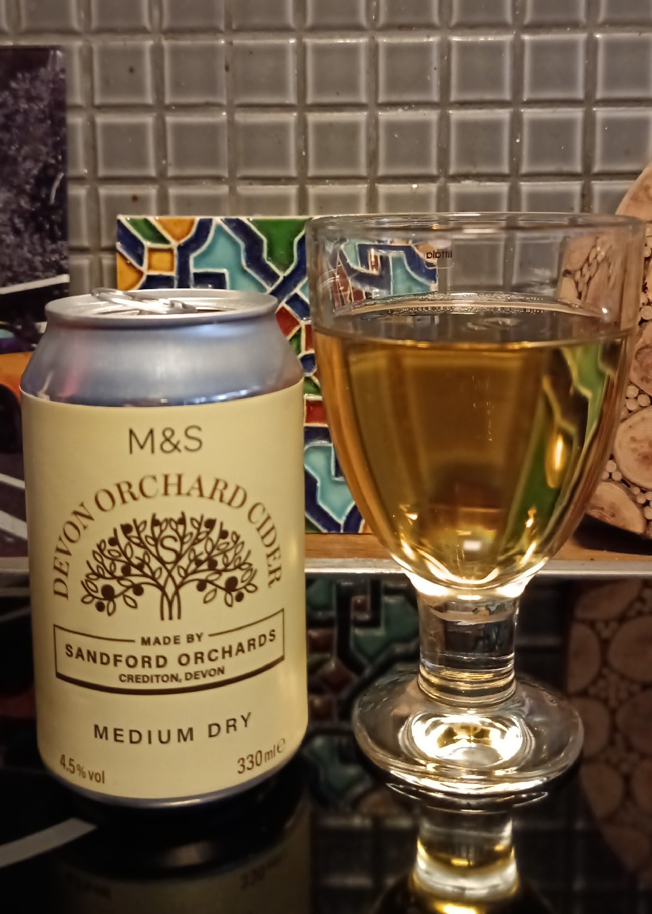 Devonshire Cider Medium Dry, England