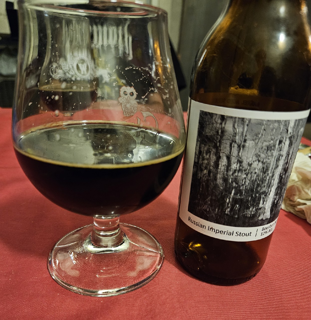 Russian Imperial Stout Barrel Aged Blend, France