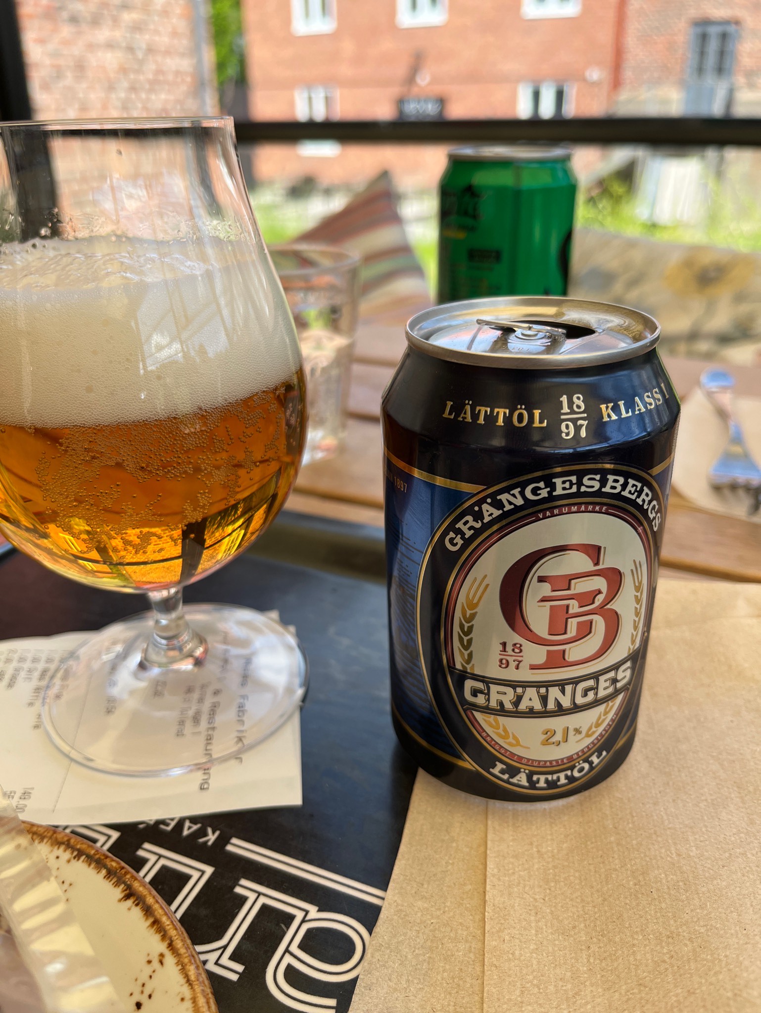 Gränges Lättöl 2.1%, Sweden