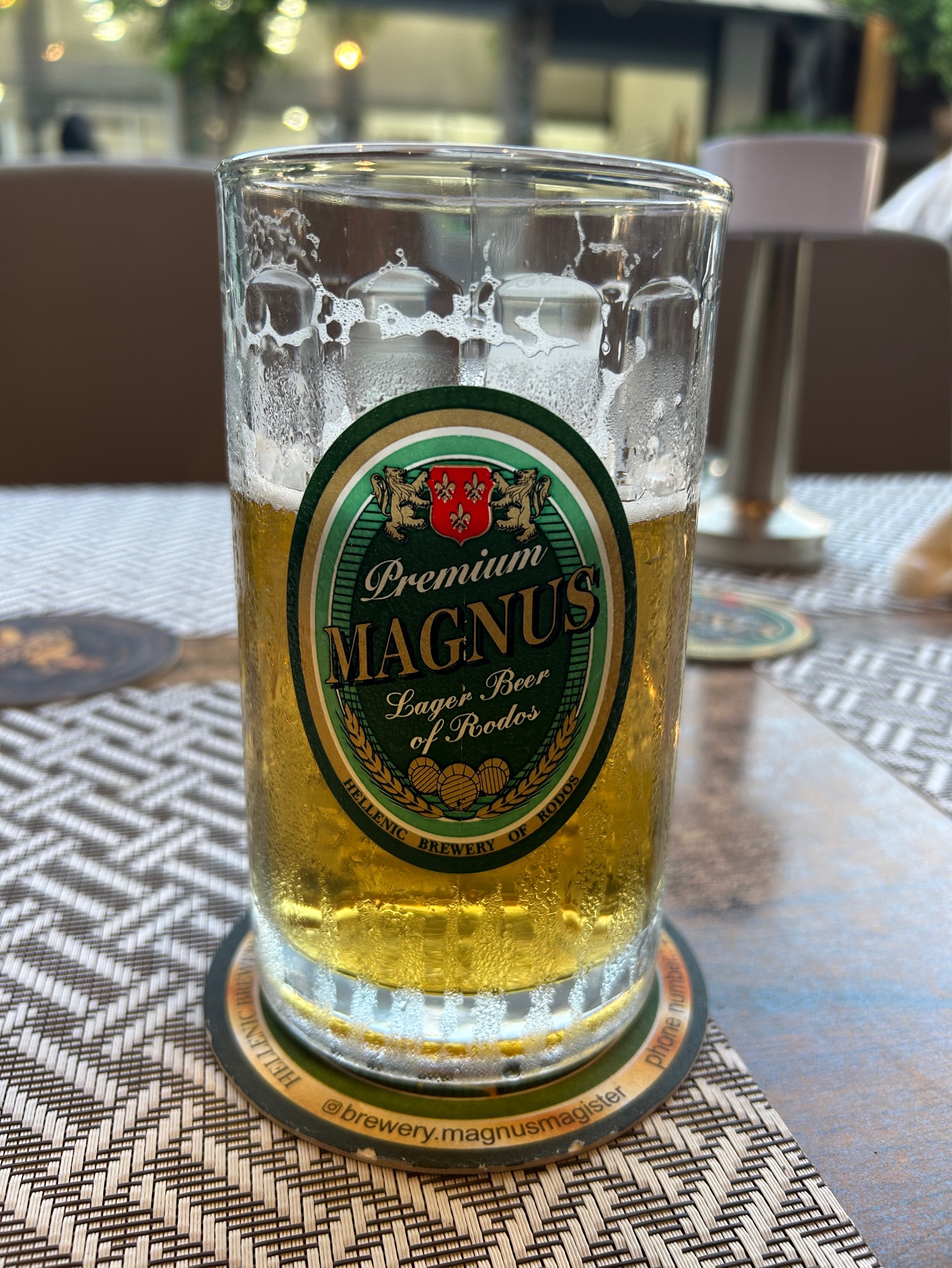 Magnus Magister Premium Lager, Greece