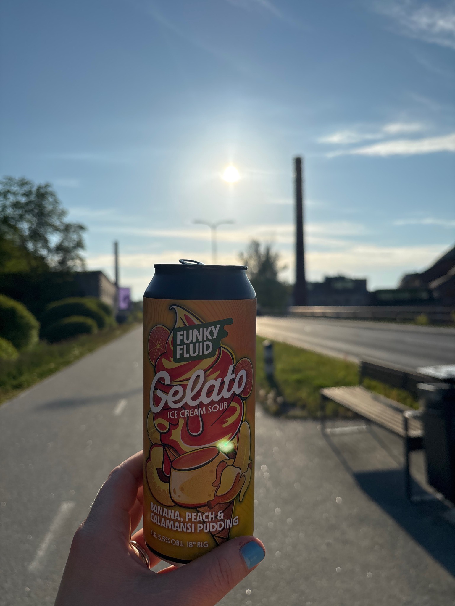 Gelato: Banana, Peach & Calamansi Pudding, Poland