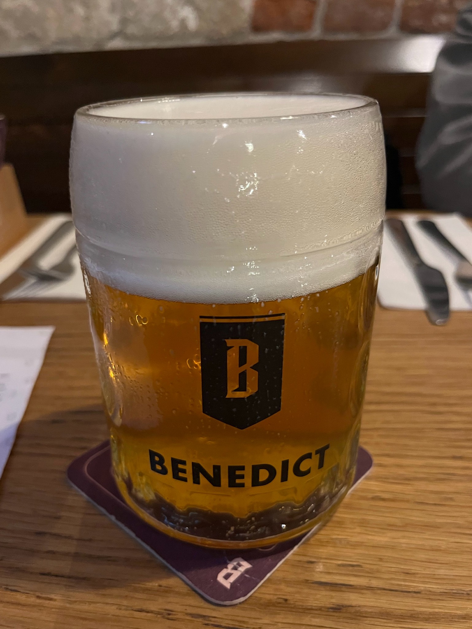 Benedict Světlý Ležák 12,5°, Břevnovský Klášterní Pivovar