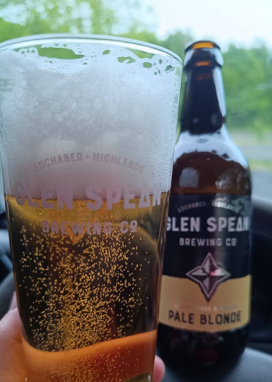 Pale Blonde, Glen Spean Brewing Co