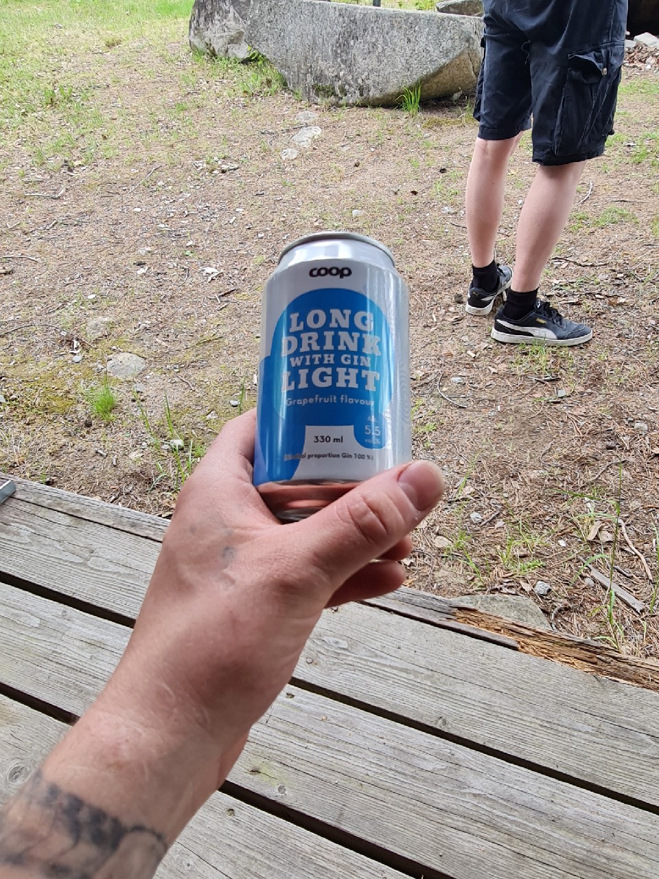 Coop Grapefruit Long Drink Light, Finland