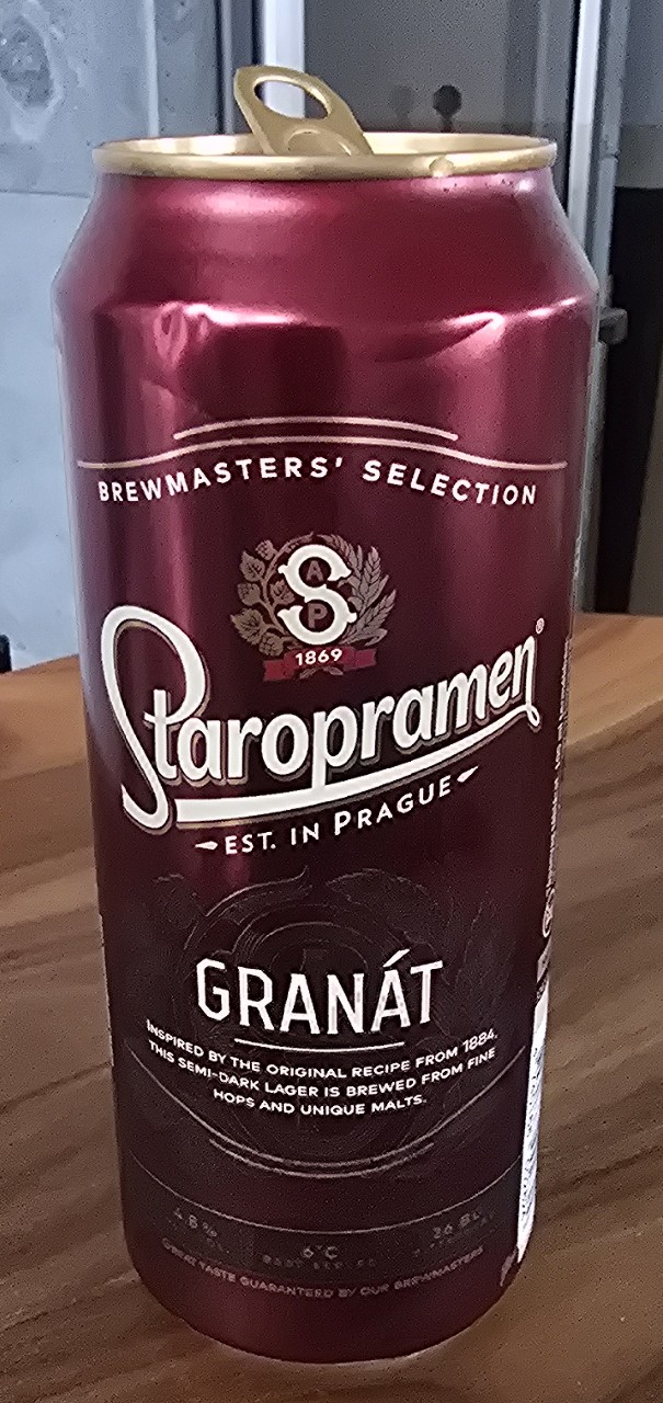 Staropramen Granát, Czech Republic